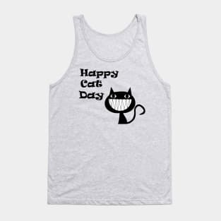 HAPPY CAT DAY INTERNATIONAL CAT DAY Tank Top